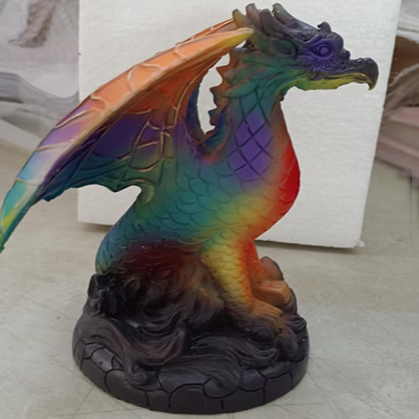 Animal Table Lamp Stained Glass Stained Night Light Retro Desk Lamps Xmas Gift