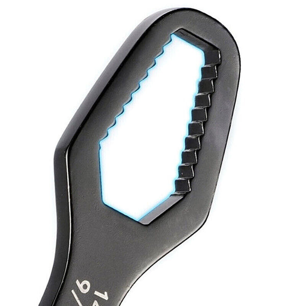 Universal Plum Screw Nuts Wrench 8-22mm Double Head Ratchet Spanner Repair Tools