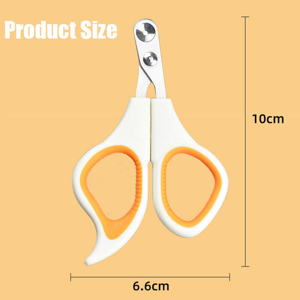 Pet Nail Clippers Cat Kitten Bird Claw Clippers Small Dog Nail Trimmer Scissors