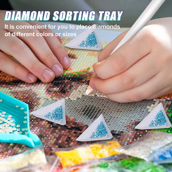 2-20 Nail Art Picker Pencil Point Drill Pens Beads Cross Dotting Pick Up Wax Pen - Lets Party