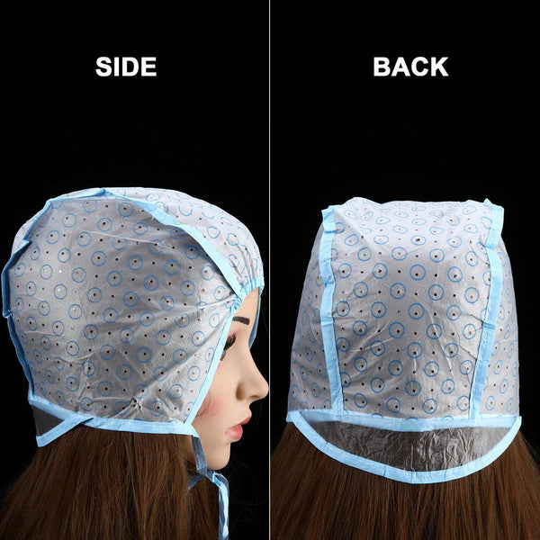 Hair Frosting Cap Tipping Bleach Tips Streaking Lighten Tint Hat +Bonus Hook Set
