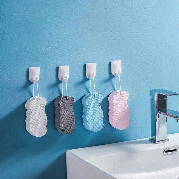 2023 Ultra Soft Exfoliating Bath Sponge Gentle Shower Body Scrubber Care Mesh AU