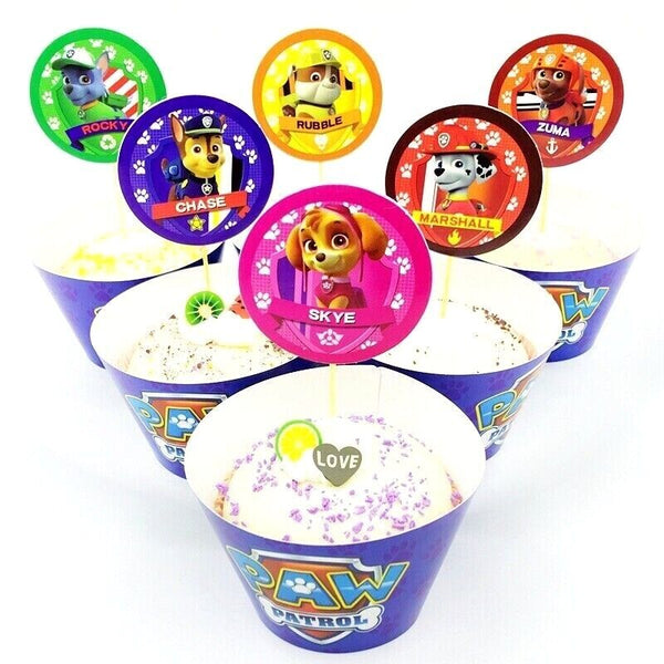 Paw Patrol Party Set Party Supplies Tableware Kids Children Birthday Decoration - Lets Party