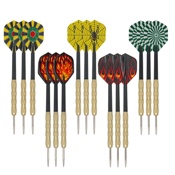 3 pcs(1 sets) of Steel Tip Darts Needle Slim Barrel With Nice Dart Flights Set