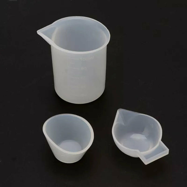 36x DIY Silicone Mixing Measuring Cups UV Resin Mold DIY Casting Jewelry Tool AU