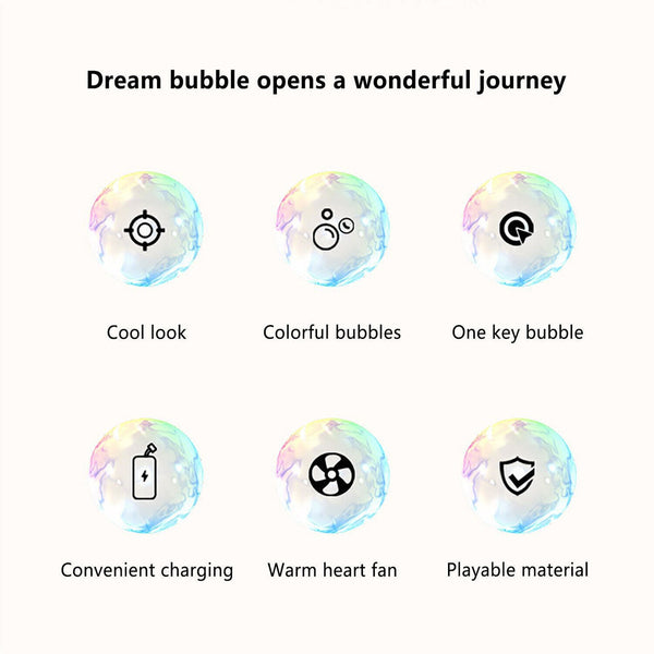 36 Holes Bubble Black Gun Automatic Bazooka Soap Water Bubble Machine Outdoor Party - Lets Party