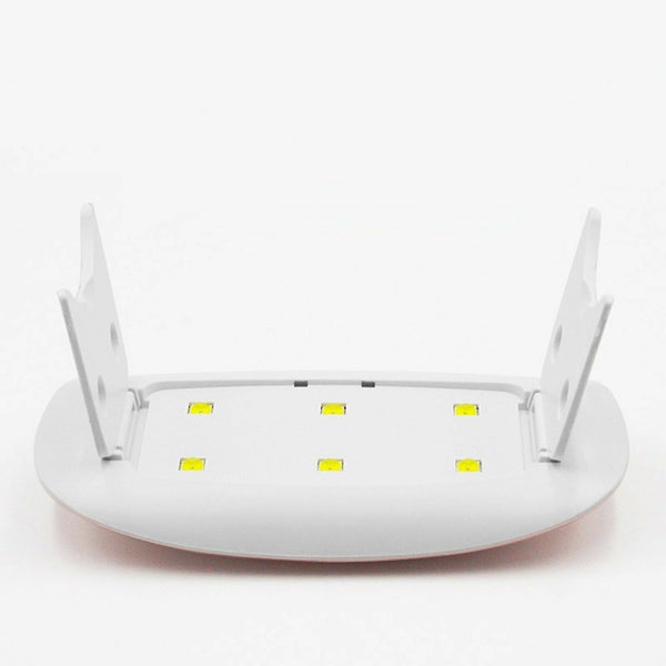 Mini LED Lamp Manicure Light Polish UV Gel Art Curing Machine 6W Nail Dryer DIY - Lets Party