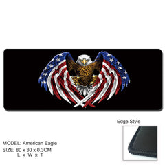 Extra Large American Eagle Mousepad Keyboard Pad Mouse Mat Desktop Game Laptop Computer