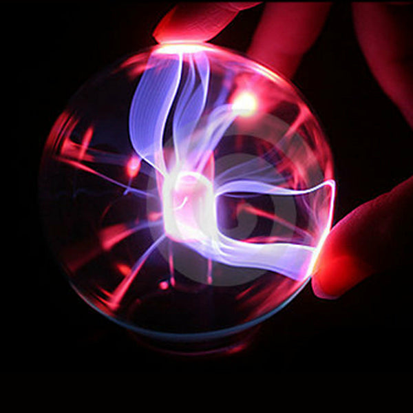 14cm Magic Plasma Ball Light Touch Sensitive Lighting Sphere Lamp Decor Gift Toy - Lets Party
