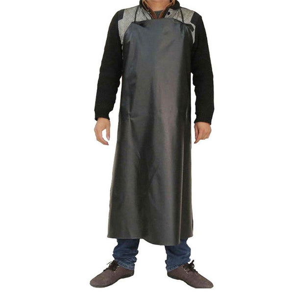 Apron Waterproof PVC Apron Chef Butcher Work Heavy duty Royal Black Best Quality