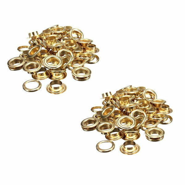 Tarp Repair Kit Grommet Eyelet Punch Set 50 100 200 Tarpaulin Awning Tent AU