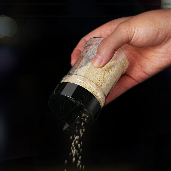 PLASTIC SPICE BOTTLES JARS CONTAINERS SHAKER LID HERB 100ML BULK LOT WHOLESALE