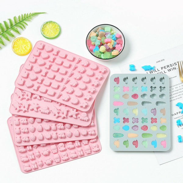 Silicone Gummy Chocolate Mold Animal Dolphin Jelly Cake Candy Mould Decoration A