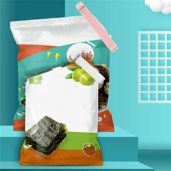 20-60PCS Plastic Sealing Bag Clip Sealer Clamp Kitchen Storage Food Snack Clips
