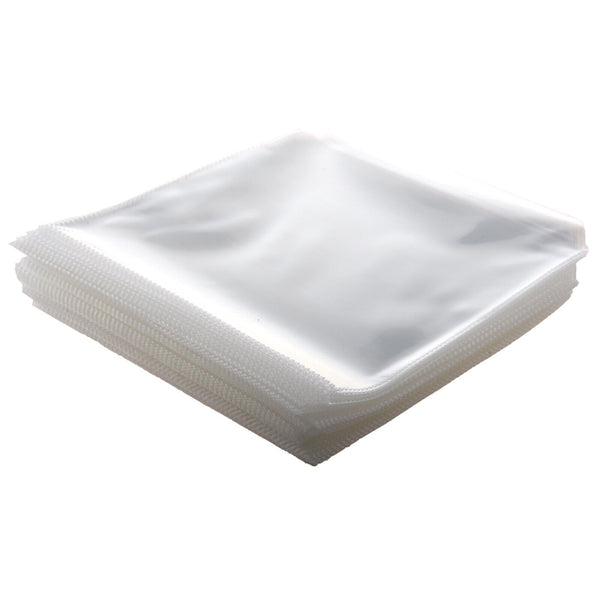 PREMIUM 100X CD DVD Clear Plastic Sleeves + Sleeve Flap Hold 1 Disc Storage New