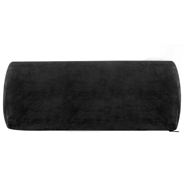 Pillow Back Support Cushion Lumbar Bolster Memory Leg Half Moon Foam Pain Relief