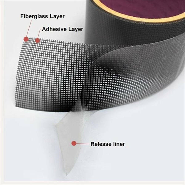 2M Self Adhesive Strong Fly Screen Insect Repellent Repair Tape Window Door AU