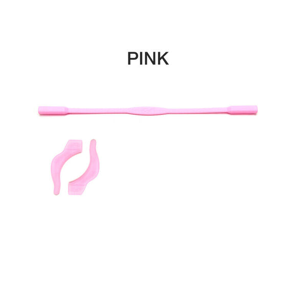 Silicone Glasses Lanyard Eyeglasses Holder Neck Cord Strap Ear Grip Hooks Kids