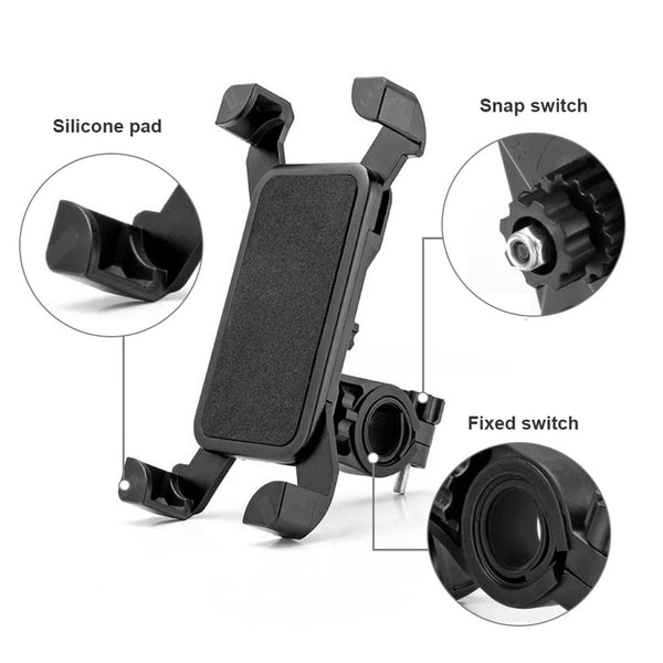 MTB Handlebar Mount Holder Motorcycle Bicycle Bike Stand For Mobile Phone GPS AU