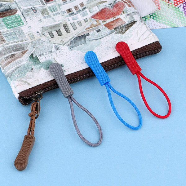 Mixed Color Zipper Pulls Zipper Pullers Replacement Broken Zip Cord Puller