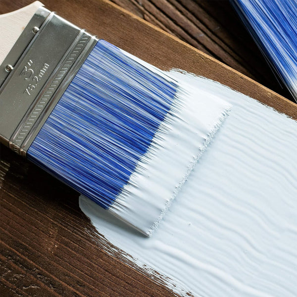 10PCS Sash Brushes Paint Brushes Set Wood Stain Brushes for Walls Cabinets Fence