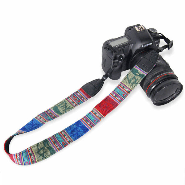 Neck Vintage Shoulder Camera Strap Compatible With Sony Nikon Olympus DSLR Canon