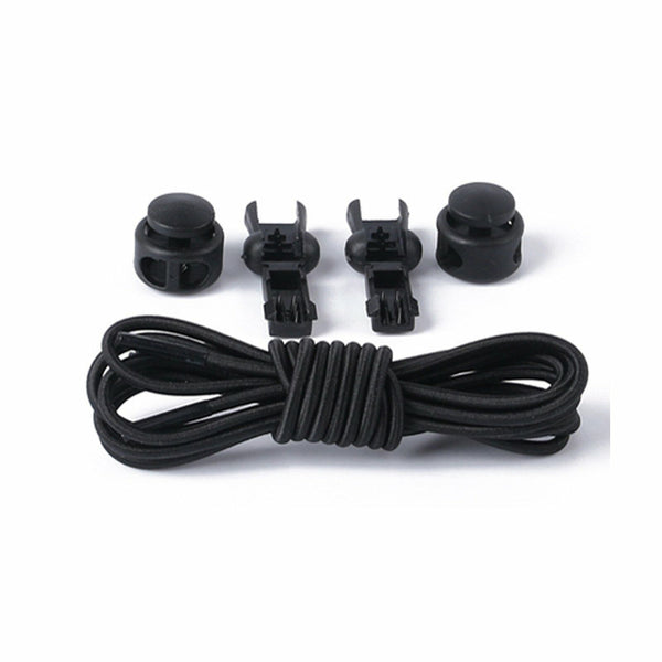 No Tie Shoe Laces Elastic Lock Lace System Lock Sports Shoelaces Runners Trainer - Lets Party
