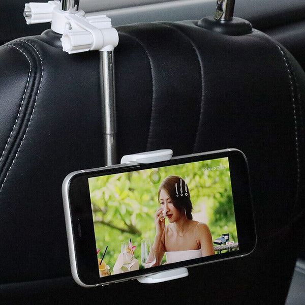 360° Rotatable Retractable Car Phone Holder Rearview Mirror Multifunctional AU