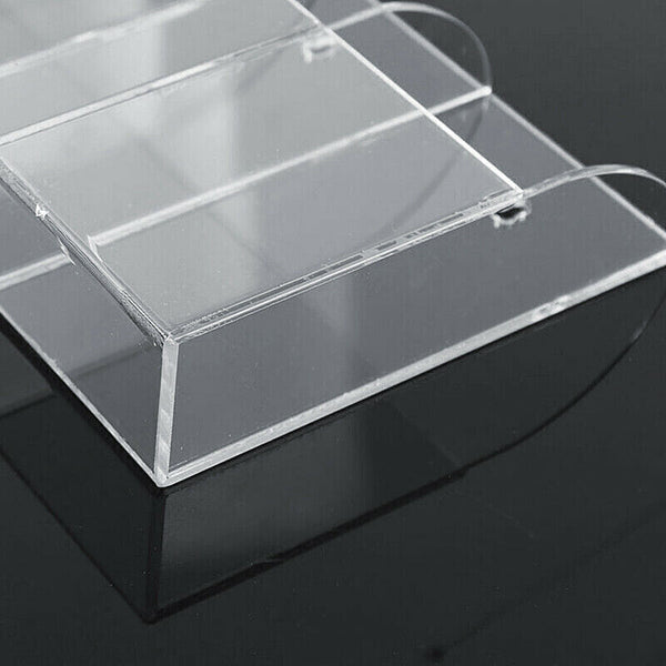 TV Remote Control Holder Wall Mount Clear Acrylic Organizer Stand Box Storage AU