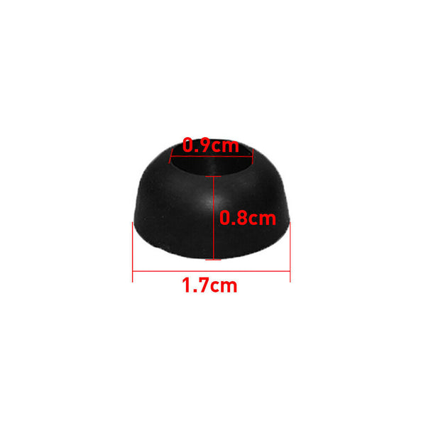 Black Gas Regulator BBQ Stove Rubber Seals Bull Nose Dome Shaped O Ring