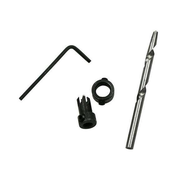 22PCS Countersink Tapered Drill Bit Screw Set Wood Pilot Hole For Woodworking AU