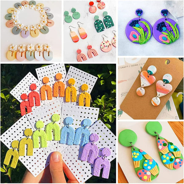 124 Polymer Clay Cutter Stainless Steel Jewellery Earring Tools Cutting Mold Set