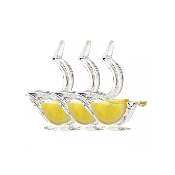1-3Pcs Manual Lemon Squeezer Acrylic Clip Orange Fruit Hand Juicer Home Kitchen