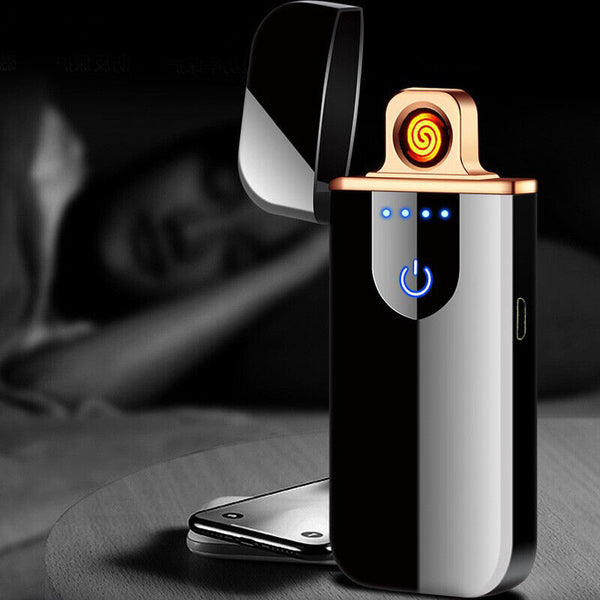 ARC Rechargeable Windproof Flameless Electronic Metal Lighter USB Lighters AU