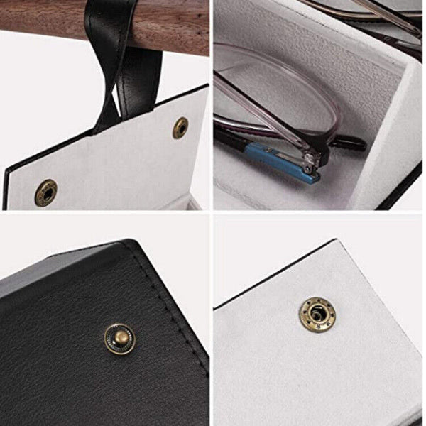 6Slot Multi-slot Eyeglasses Holder Storage Box Glasses Organizer Sunglasses Case