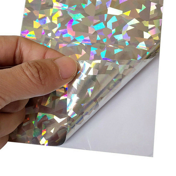 Reflective DIY Fishing Lure Sticker Holographic Adhesive Film Flash Tape