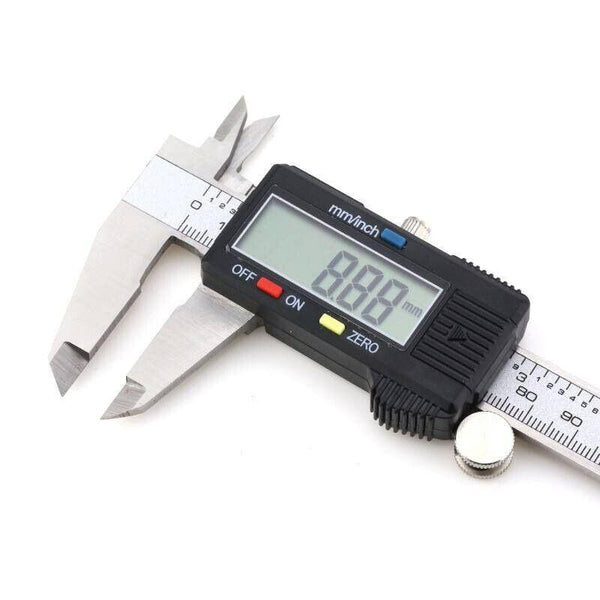 Stainless Steel LCD Digital Electronic Vernier Caliper Micrometer 6" Inch/150MM