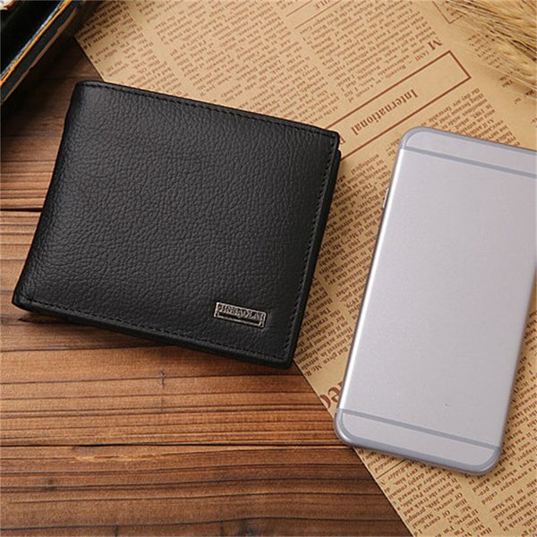 Mens Genuine Leather Wallet Coin Purse Wallet Multiple Card Slots Cowhide New AU