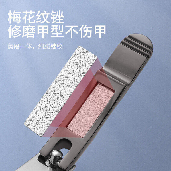 Nail Clippers for Thick Nails Toe Finger Best Large Sharp Cuticle Nipper Catcher