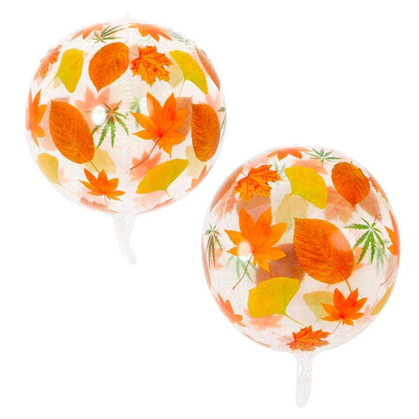 138pcs Autumn Maple Arch Garland Kit Balloons Orange Burgundy With Maple Leaves