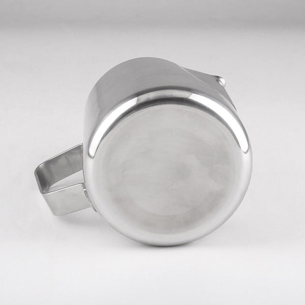 600ml Pitcher Jug Espresso Frothing Thermometer Milk Coffee Stainless Steel