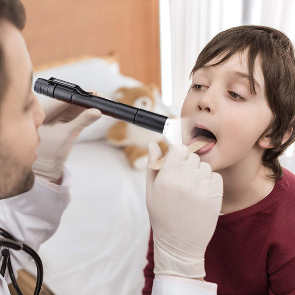 4x Mini Light Pen Micro Tiny Penlight Small LED Torch Tactical Flashlight Bright