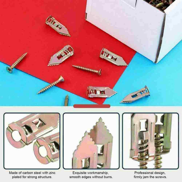 Self-Drilling Anchors Screws Set Percussion Types Expansion Screws Tools