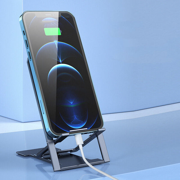 Folding Desk Mobile Phone Stand Mount Holder For iPhone iPad Tablet Adjustable