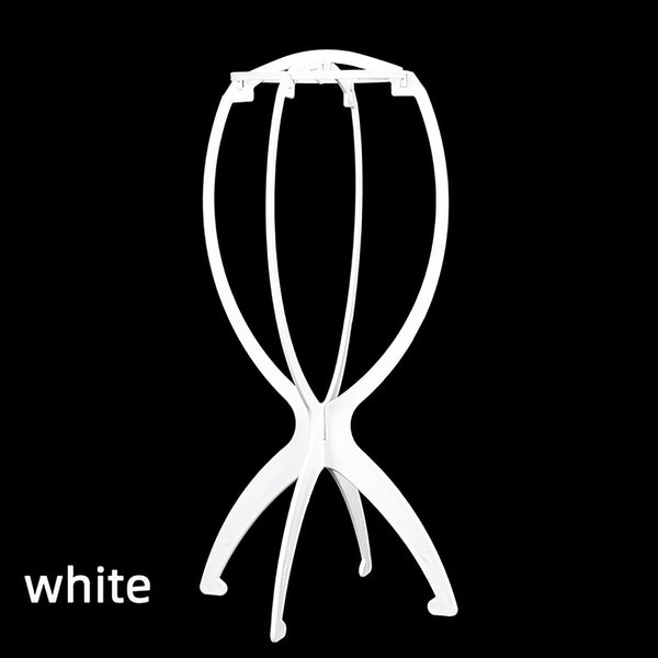 Stand Stable Wig Holder Durable Folding Hat Cap Display Tool Wig Hair 4colours