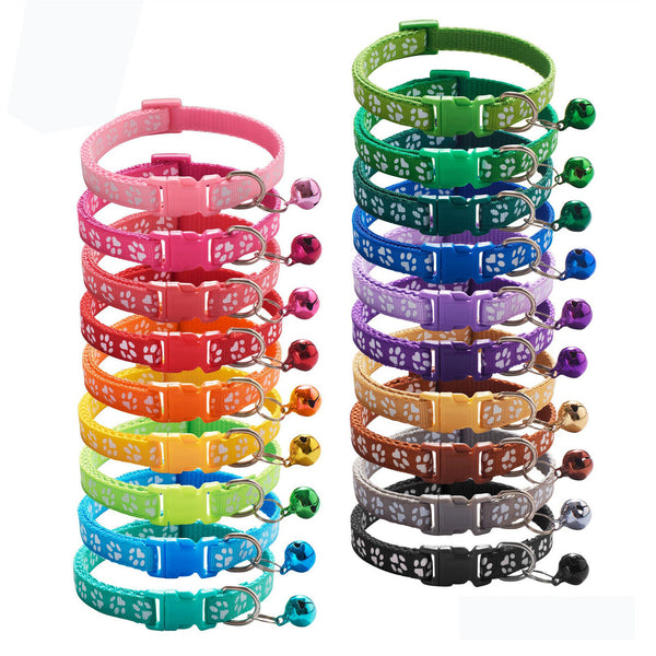 Colours Whelping Dog ID Collar Bands Pet Puppy Kitten Cat Collar Tags