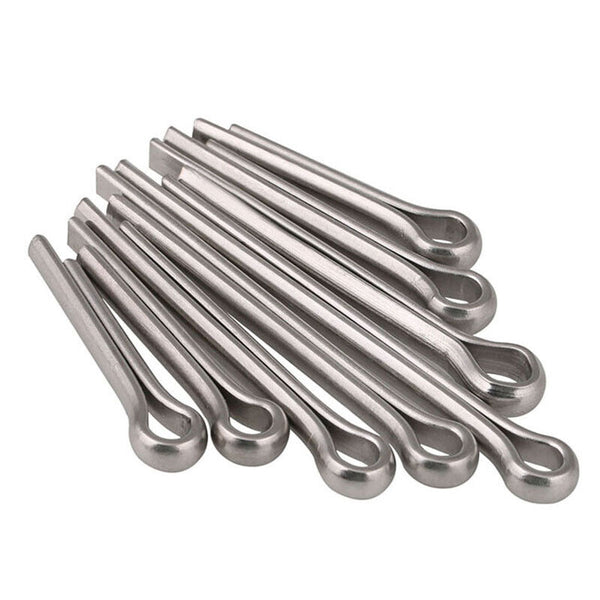 460PCS Stainless Steel Cotter Pin Assortment Set 6 Sizes Split Pins Spring Kit