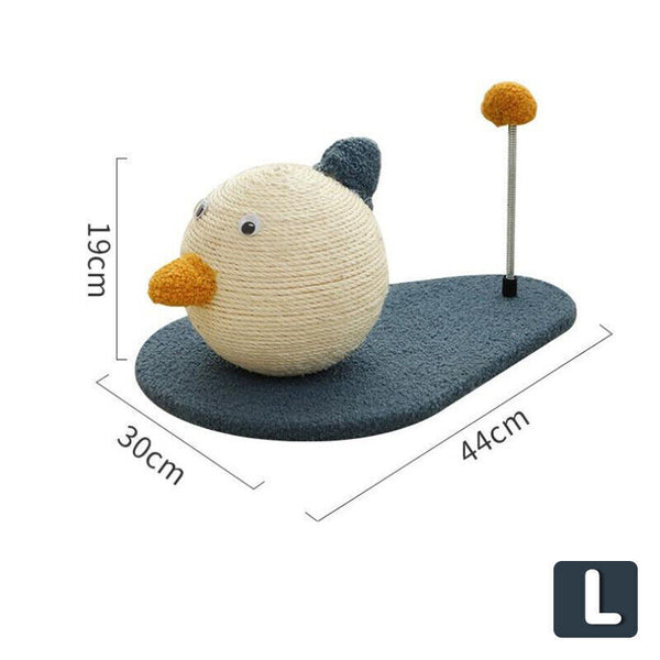 Cat Scratching Post with Ball Pet Scratcher Toy Claw Grinding Climbing Tree AU