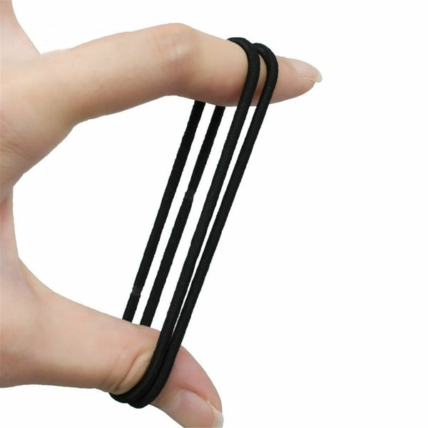 100PCS HairBands Ties Hair Elastic Scrunchies Women Girls Accessories bands AUS - Lets Party