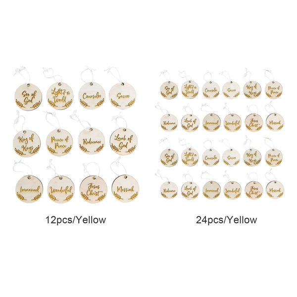 Names of Jesus Ornaments Christmas Tree Pendant Christmas Decoration AU